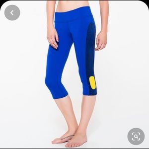 Splits59 (size M) blue/yellow crops